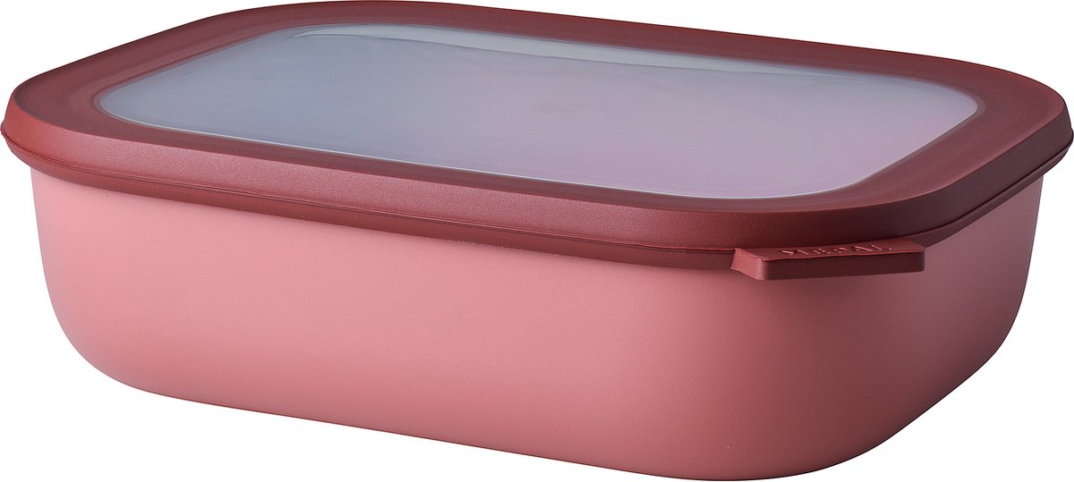 MEPAL Cirqula multikom rechthoek 2000ml- vivid mauve