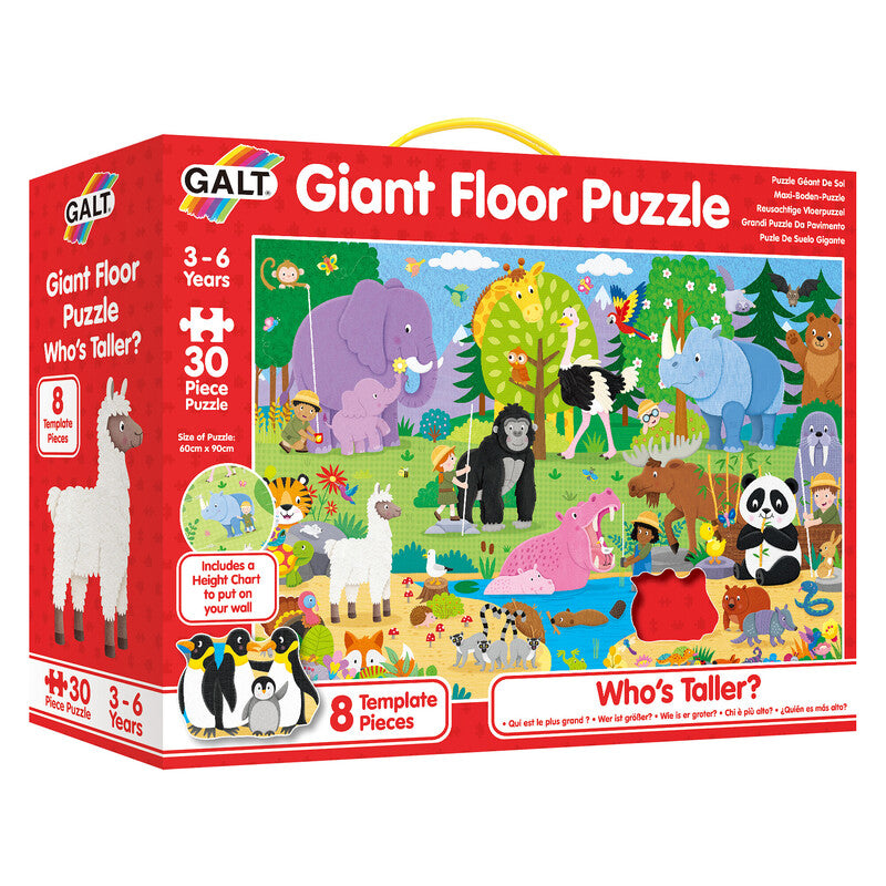 GALT Grote vloerpuzzel - Wie is groter?