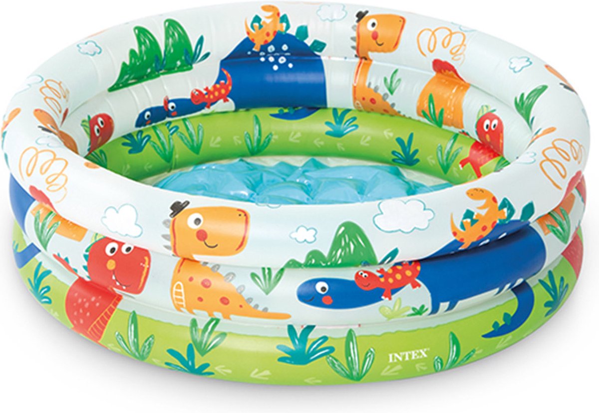 INTEX - Zwembad dino buddies 3ringen - 61x22cm
