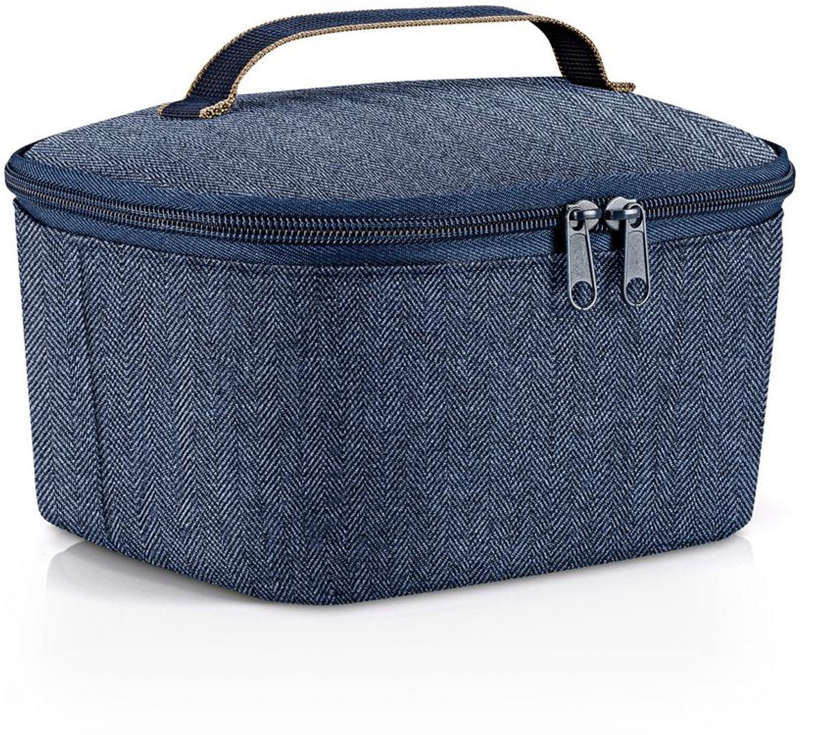 REISENTHEL Collerbag S pocket herringbon e dark blue