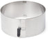 PATISSE Taartring verstelbaar 17-30cm m/ vergrendeling - inox (hoogte 7cm)