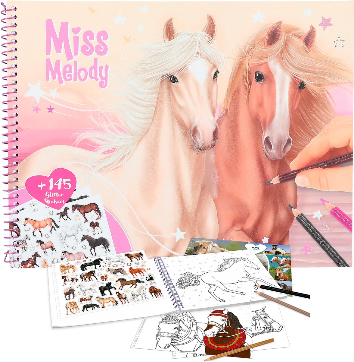 MISS MELODY - Kleurboek