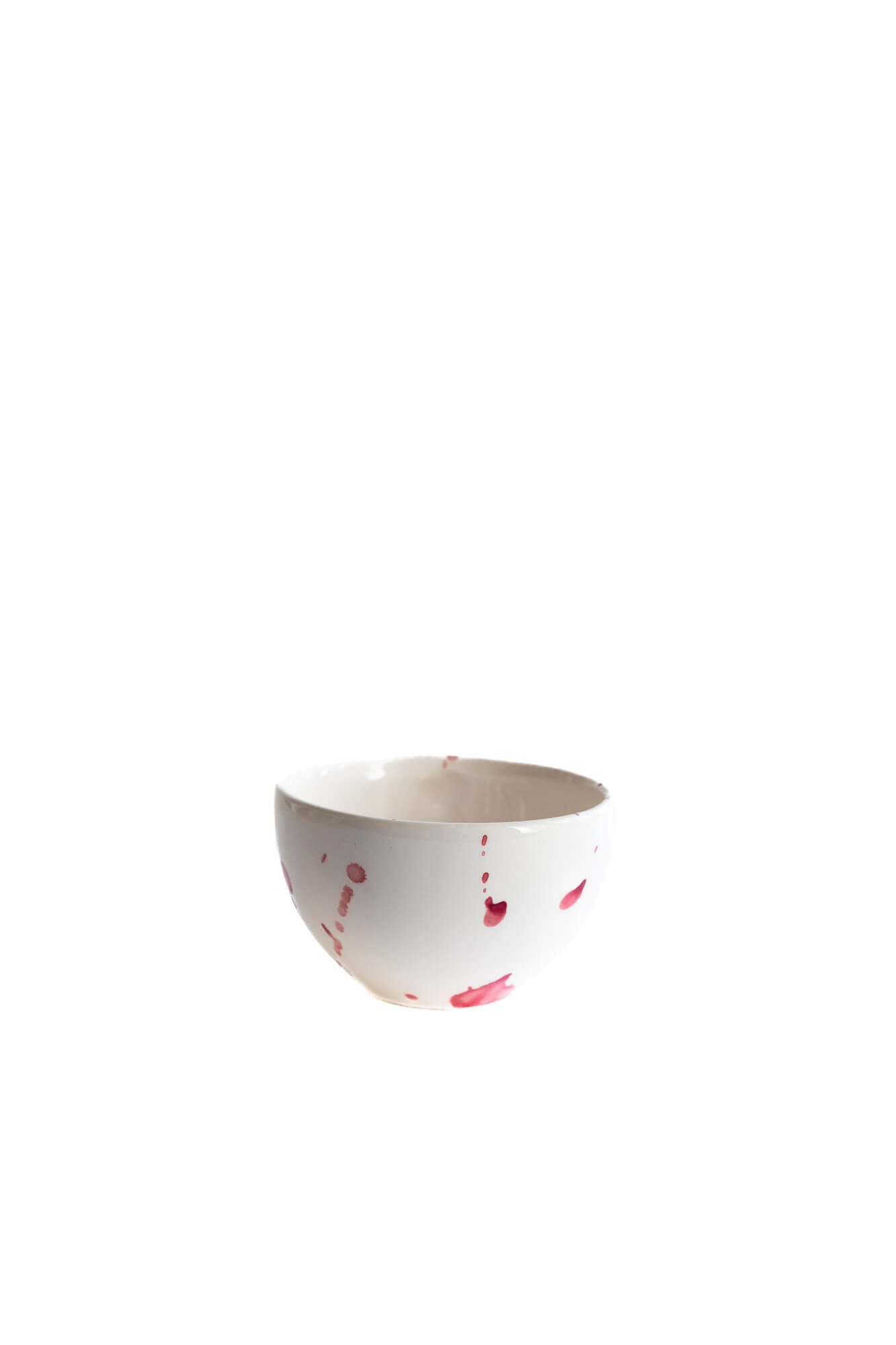 VAL Baby bowl - 10cm H 7.5cm - roze blob