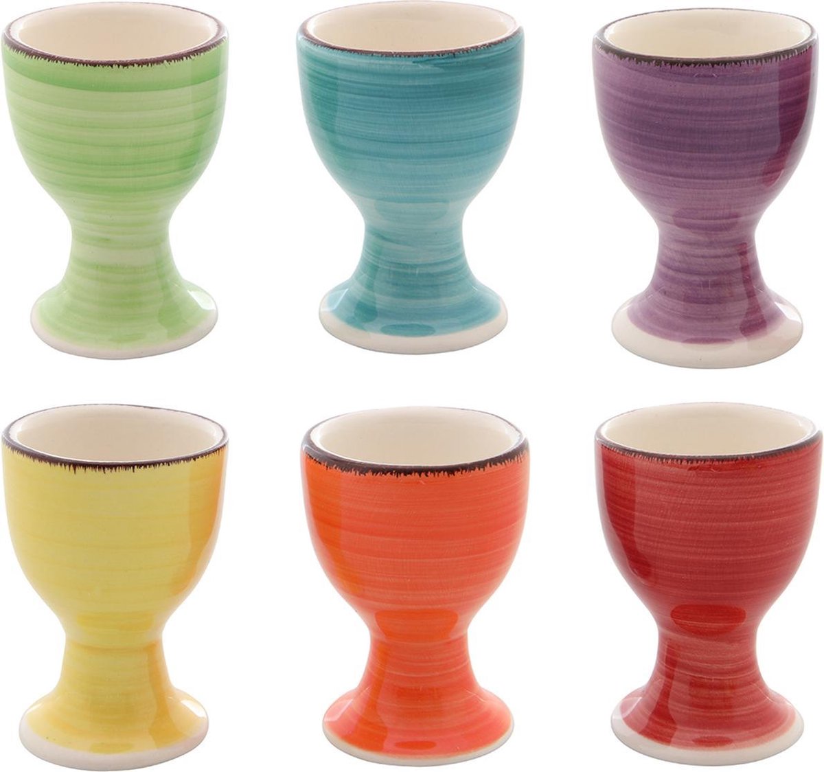 Eierdop Uni Ø5x7cm ass (prijs per stuk)