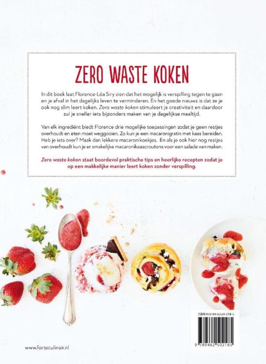 Zero waste koken - Florence-Léa Siry TU