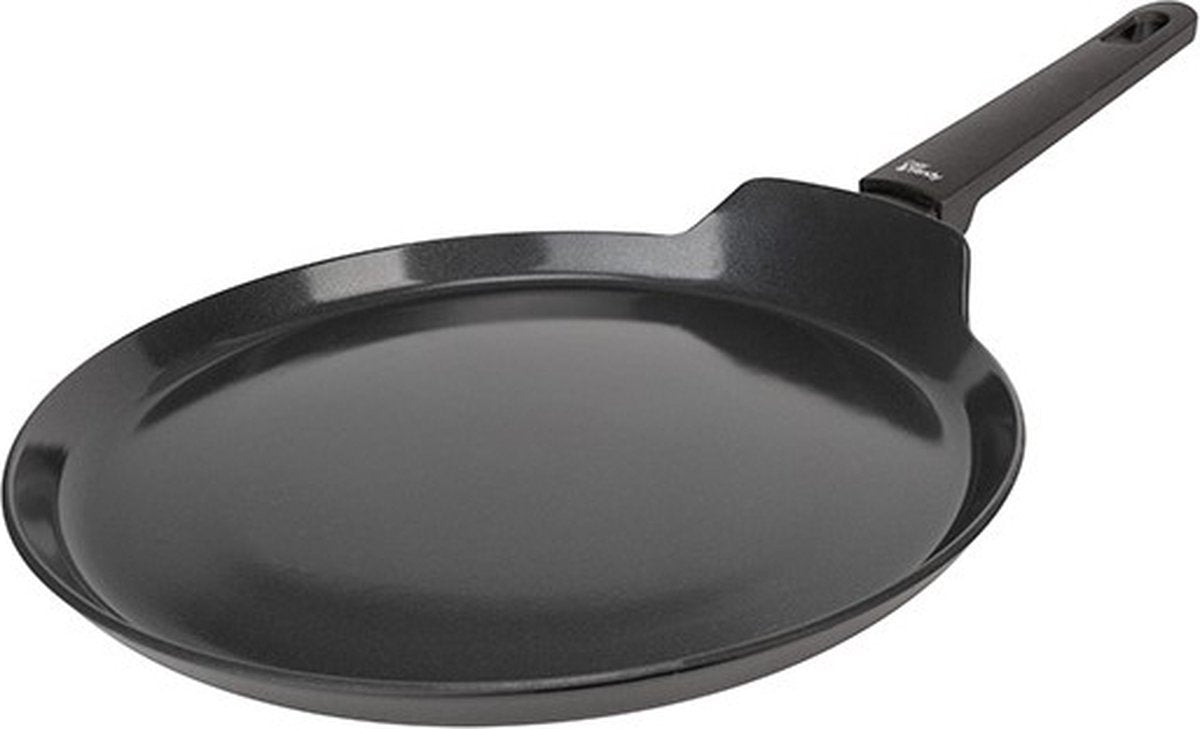 COSY&TRENDY Full black pannenkoekenpan alu 24cm - geschikt alle vuren