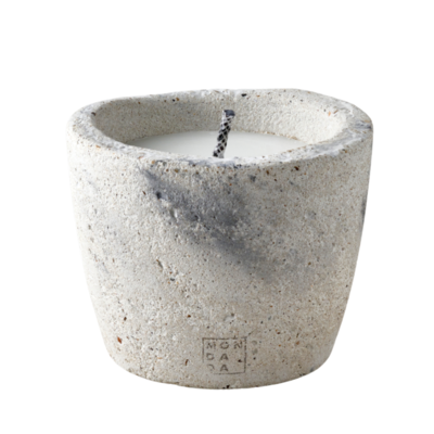 MON DADA Kaars outdoor - S 15x18cm - grijs
