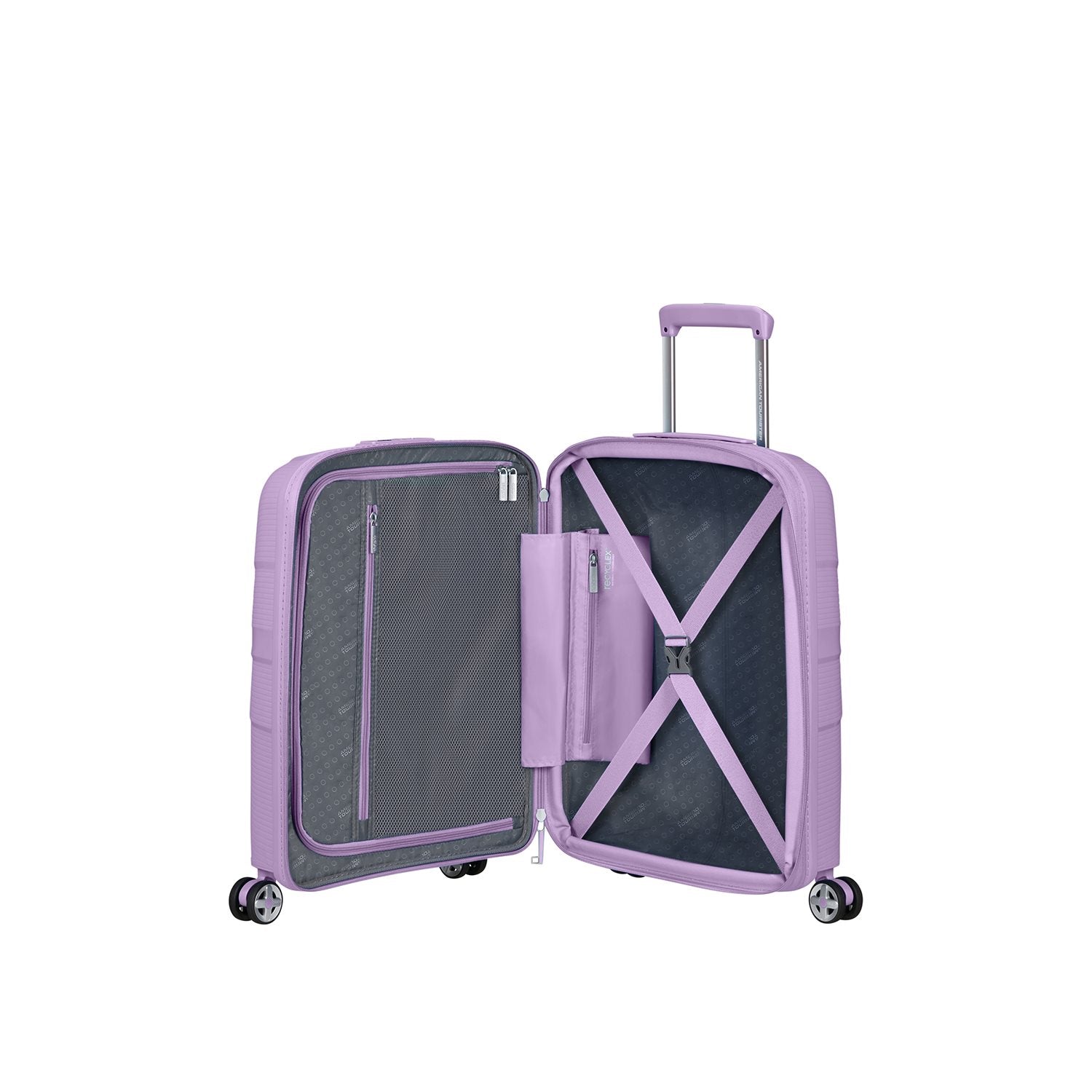 American Tourister STARVIBE spinner 55/20 exp tsa digital lavender