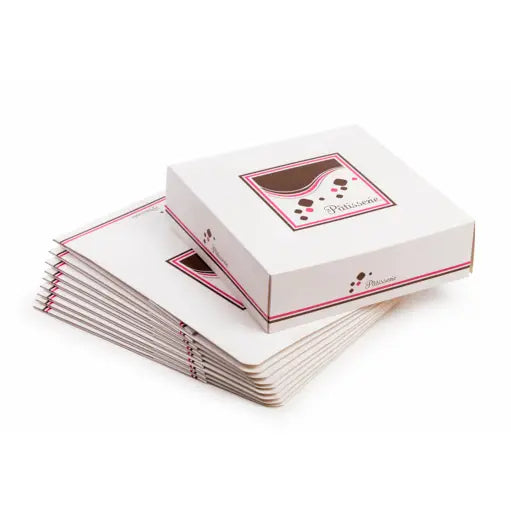 PATISSE Taartdozen karton - 27x27x8cm - 10st.