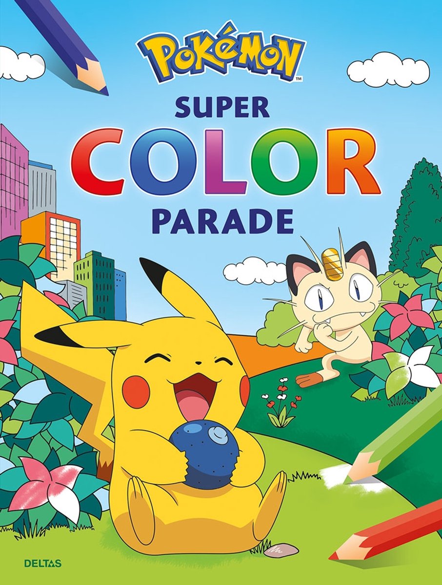 POKEMON Super color parade - kleurboek
