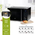 DOMO Microgolfoven combi 23L - zwart 1000W combinatie magnetron +draaiplateau