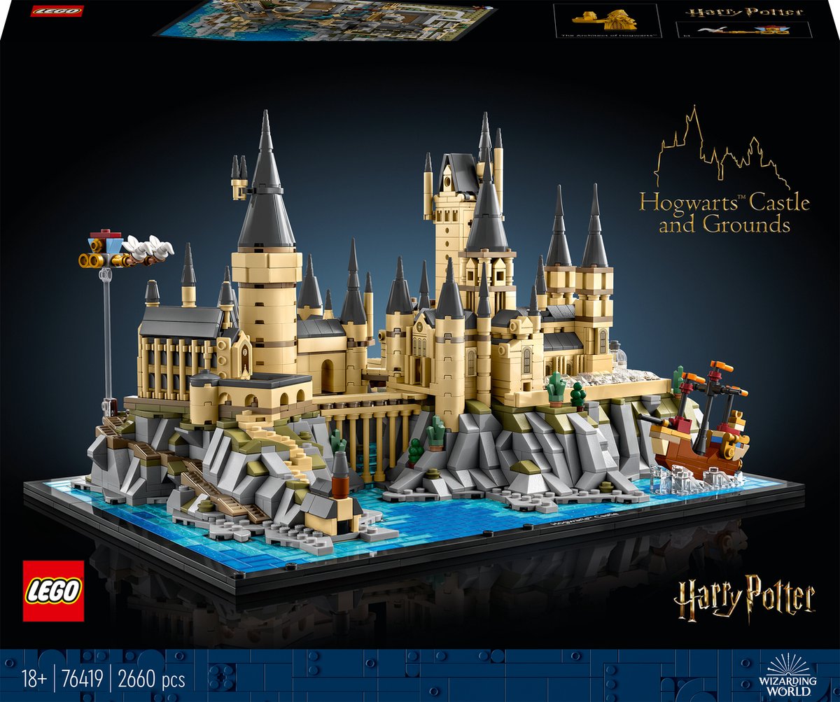 LEGO Harry Potter 76419 Het kasteel Zweinstein en terrein