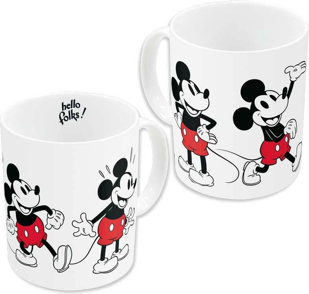 MICKEY MOUSE Hello mok - 325ml - giftbox