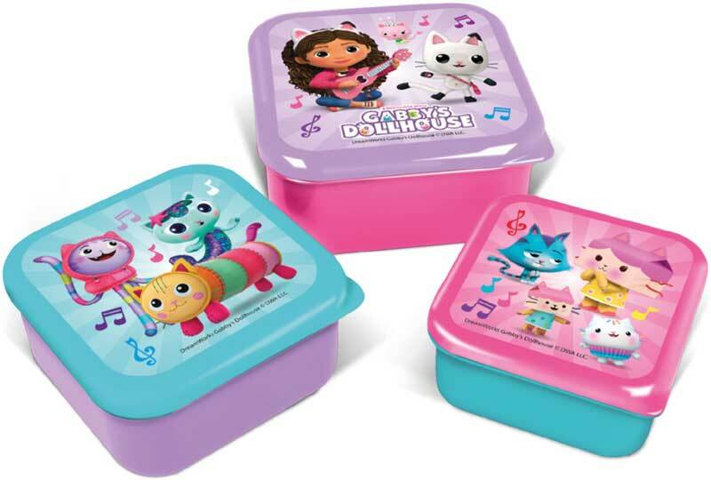 GABBY'S DOLLHOUSE Snackdoos - 3 in 1