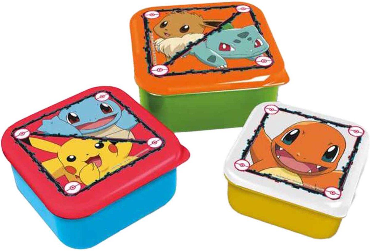 Pokemon Snackdoos - 3 in 1