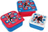 SPIDERMAN snackdoos - 3 in 1 set van 3 lunch snack boxen