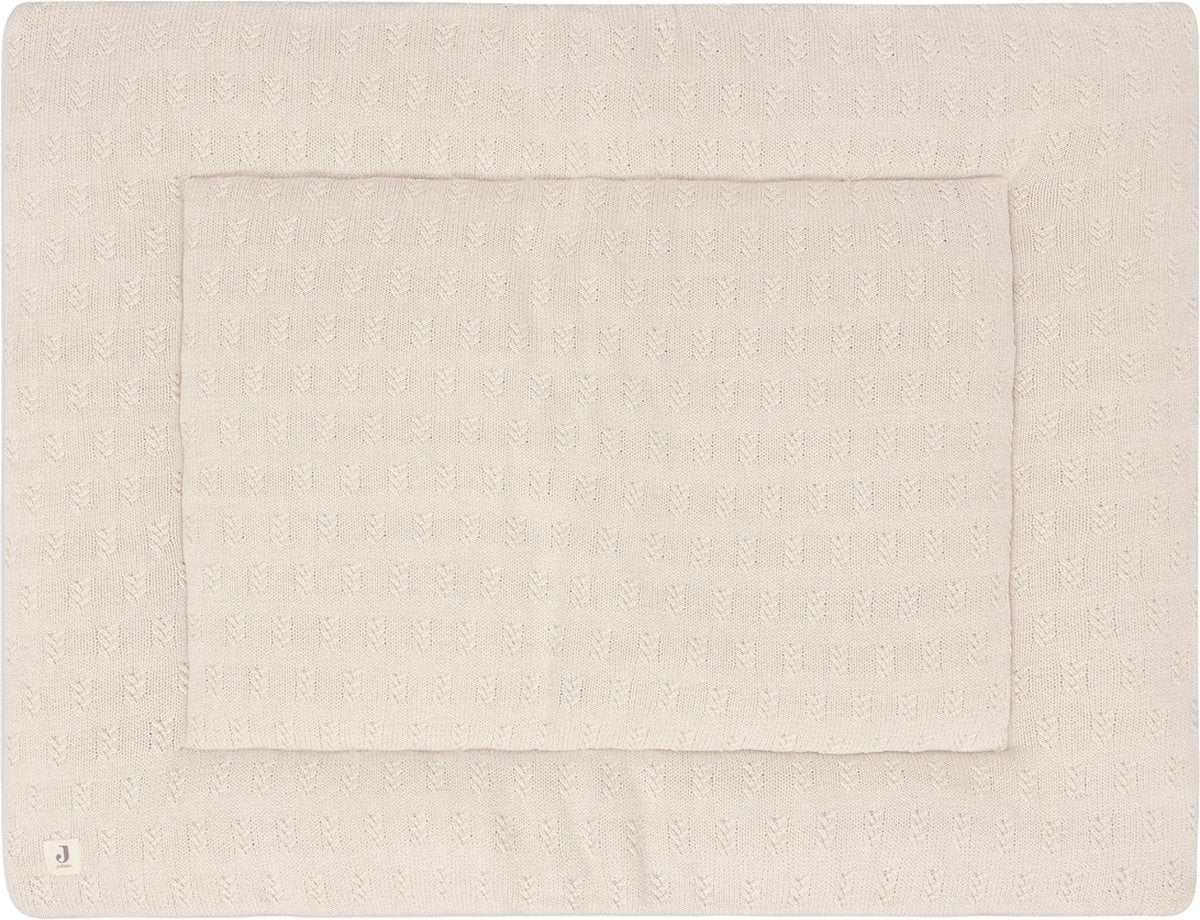 JOLLEIN Boxkleed - 75x95cm - grain knit oatmeal