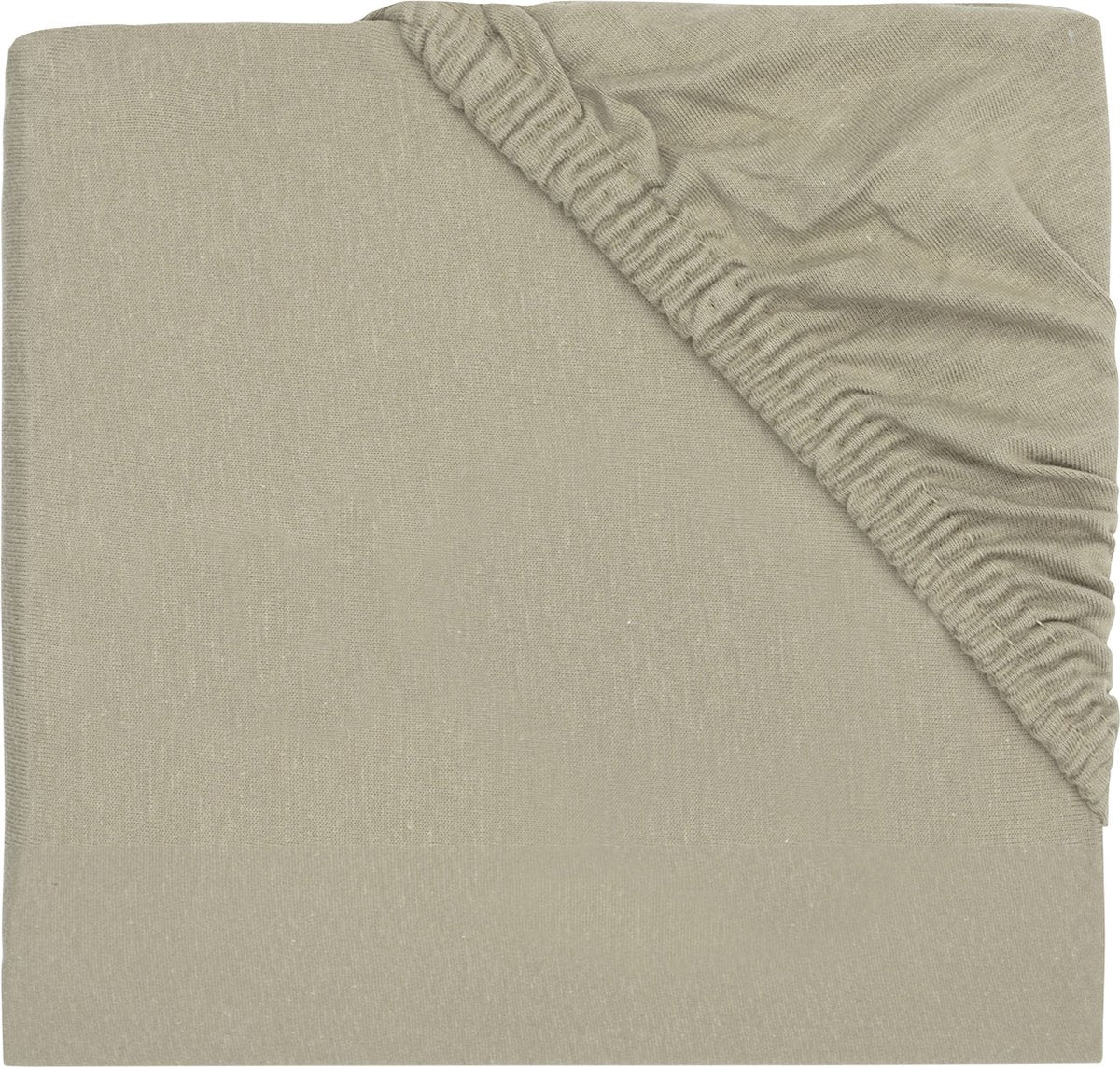 JOLLEIN Hoeslaken boxmatras jersey - 75x95cm - olijf groen