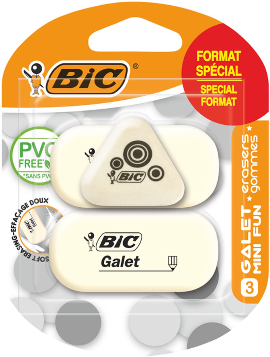 BIC Galet gomset - synthetisch rubber