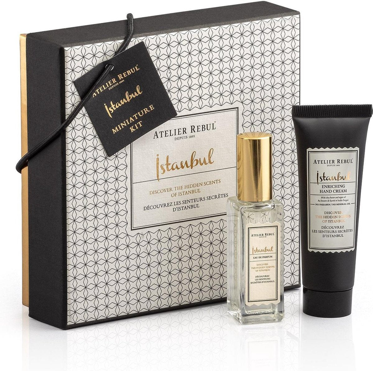 ATELIER REBUL Istanbul - Miniature kit met eau de parfum en handcreme