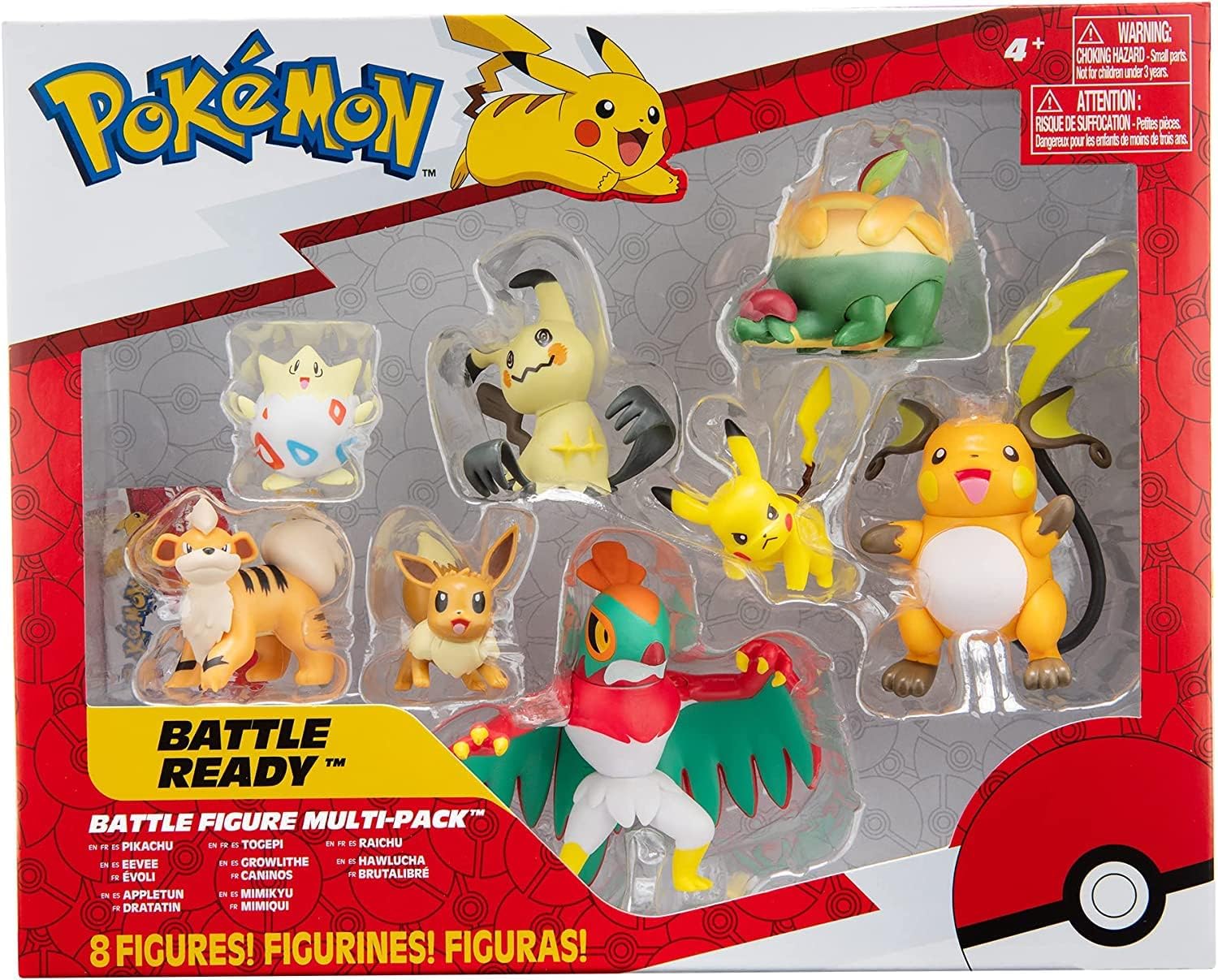 POKEMON Battle figuren multipack - 8st.