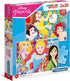 CLEMENTONI Puzzel - prinses 2x20st.