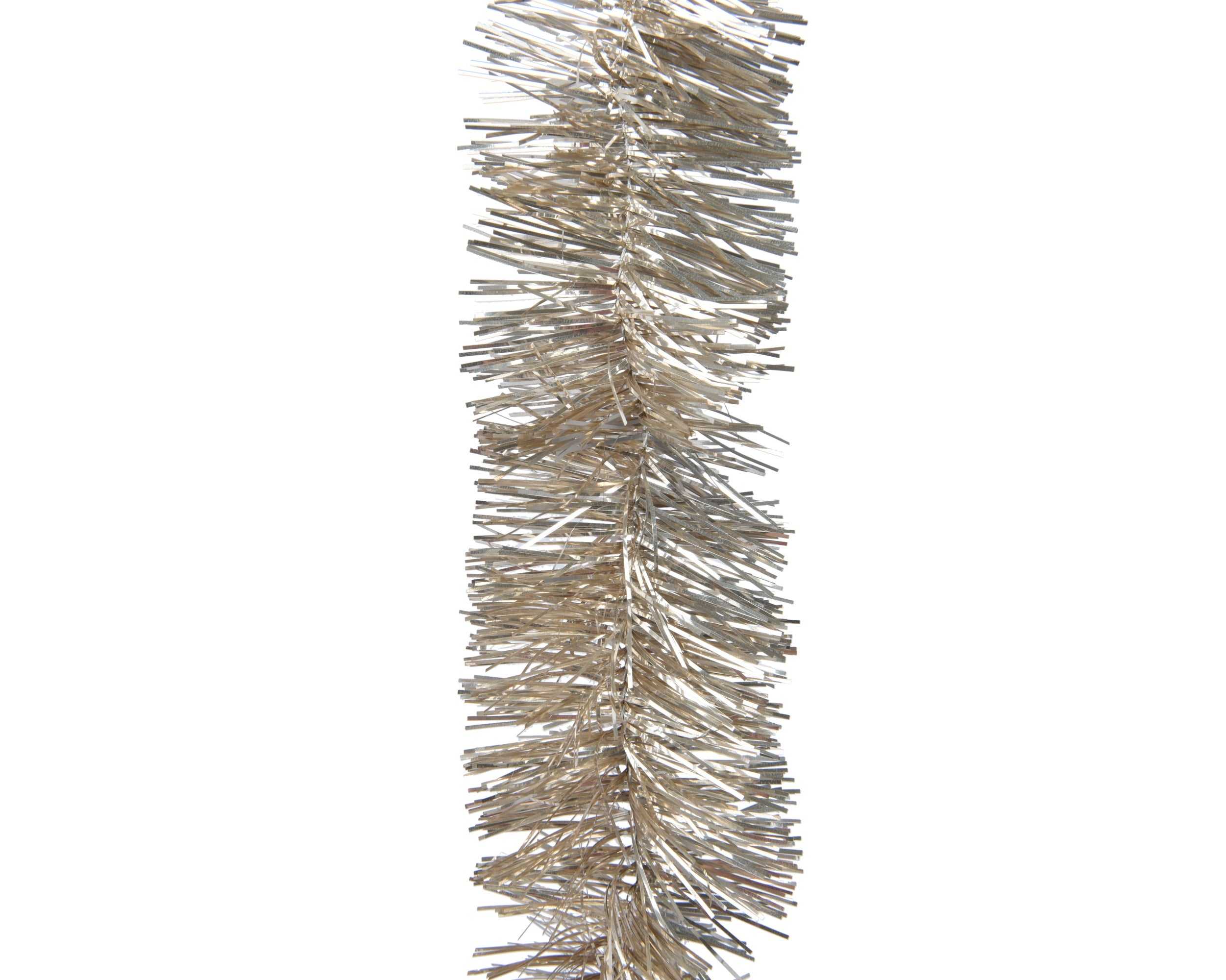 Lametta guirlande glans 2.7m - parel