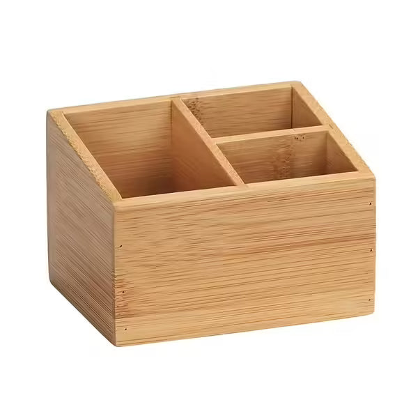 Wenko TERRA Universele organizer 3-vaks - bamboe