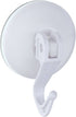 WENKO Zuignaphaak hefboom - wit - 2st