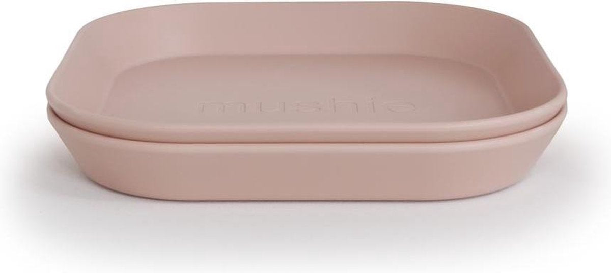 MUSHIE Borden rechthoek 2st.- blush