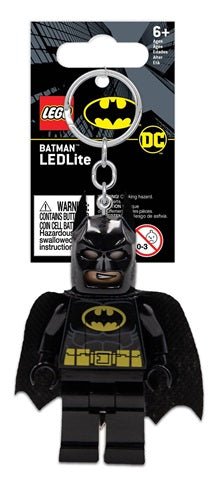LEGO LED sleutelhanger - Batman - zwart