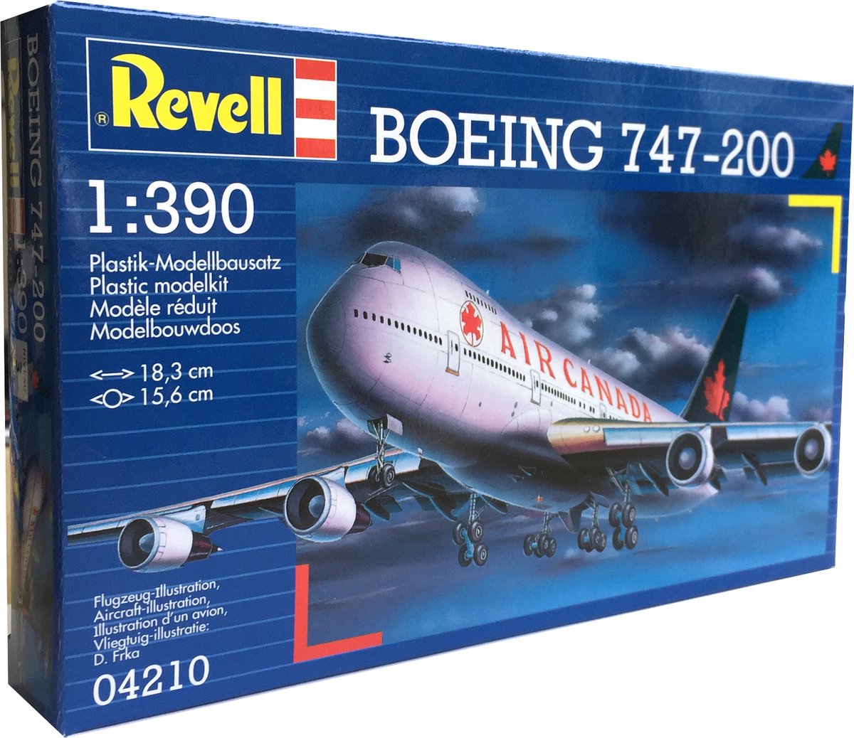 REVELL - Boeing 747-200 air Canada