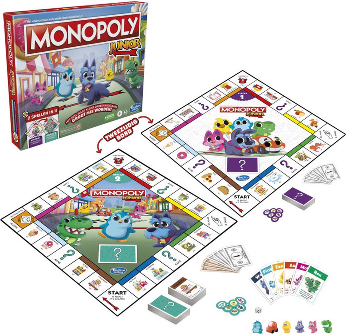 HASBRO Spel - Mijn eerste monopoly