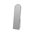 Spiegel staand 150cm - zwart
