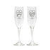 LEGAMI champagneglazen 2st. - cheers to love