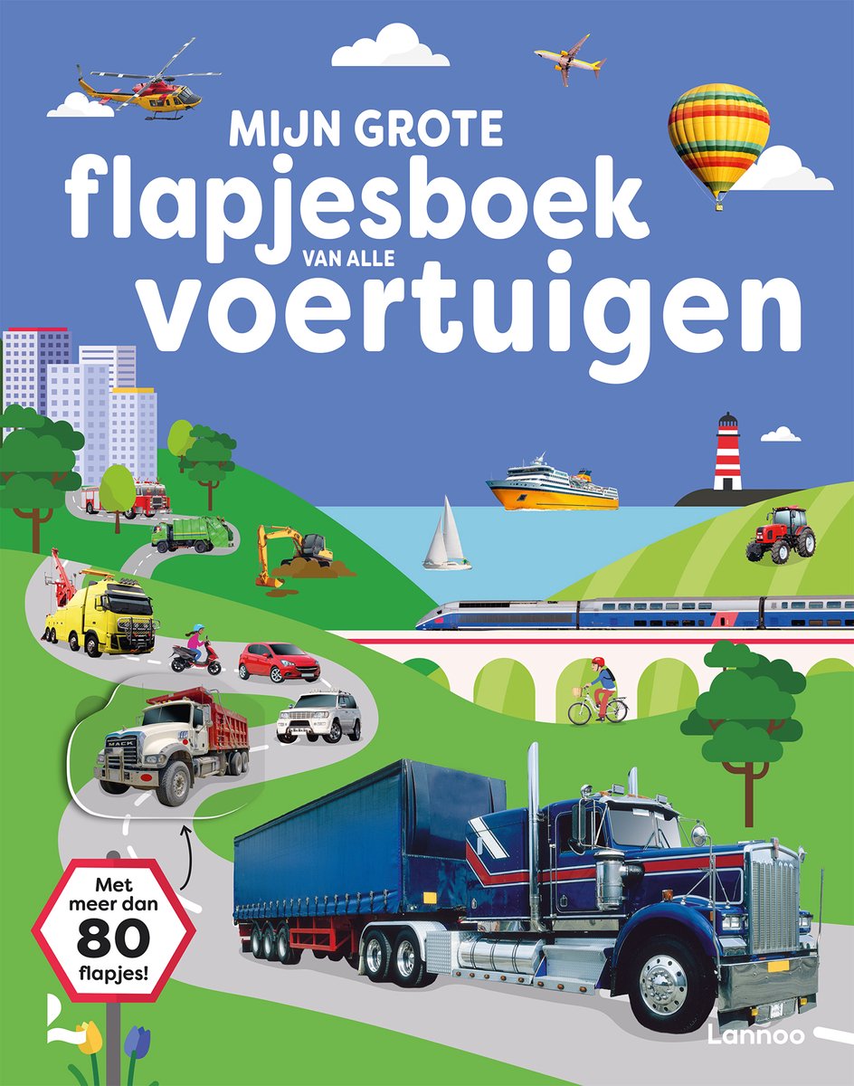 Mijn groot flapjesboek v alle voertuigen