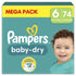 PAMPERS Baby dry 6 - 74st. mega pack