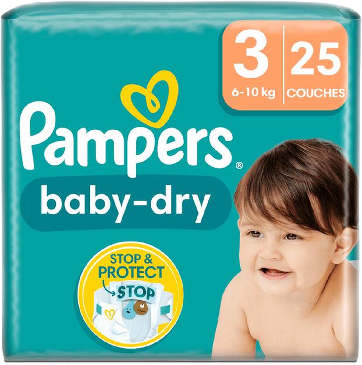PAMPERS Baby Dry nr. 3 - 25st.