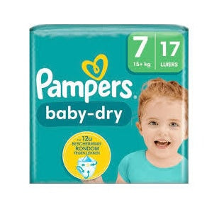 PAMPERS Baby Dry nr. 7 - 17st.