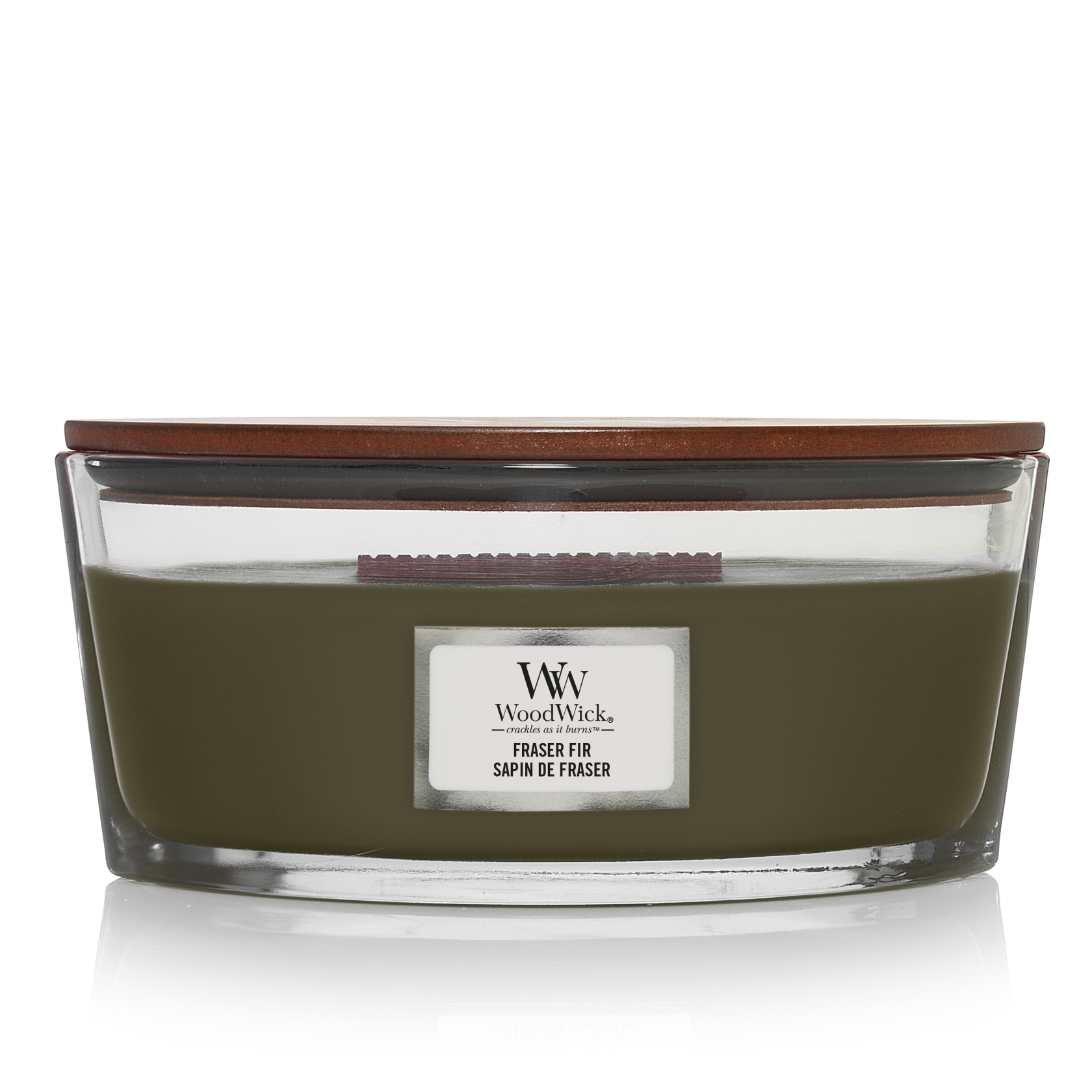 WOODWICK Geurkaars ellipse - frasier fir
