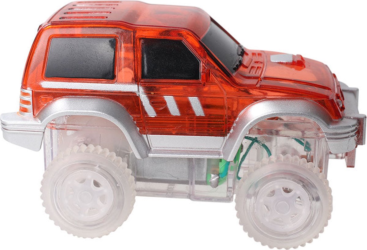 CLEVERCLIXX Race track car - rood 1st. CC3018