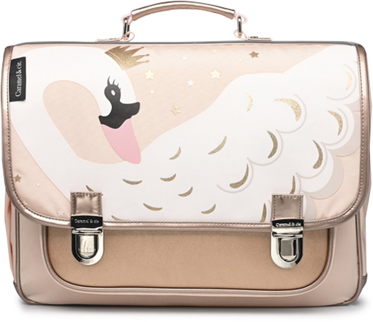 CARAMEL&CIE Schooltas medium - Lady Swan