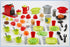 ECOIFFIER 100% Chef - Dining servies set 70dlg