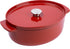 *KITCHEN AID Cast iron stoofpot 30cm - 5.6L - ovaal - gietijzer empire rood
