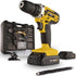 POWERPLUS Schroefboormachine 20V incl. 2 batterijen 20V 1.3AH en lader- 134acc.