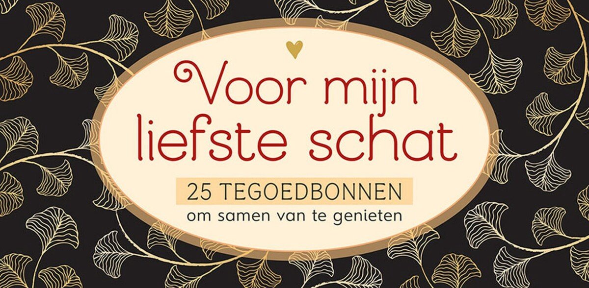 Voor mijn liefste schat - 25 tegoedbonnen