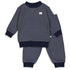 FEETJE Pyjama wafel - royal blauw - 80