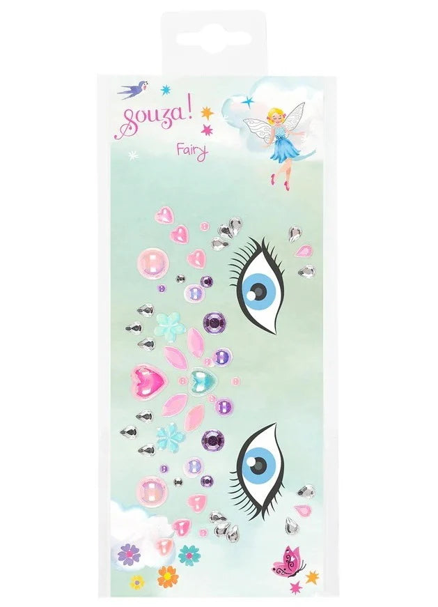 SOUZA Elf gezicht stickers - mint