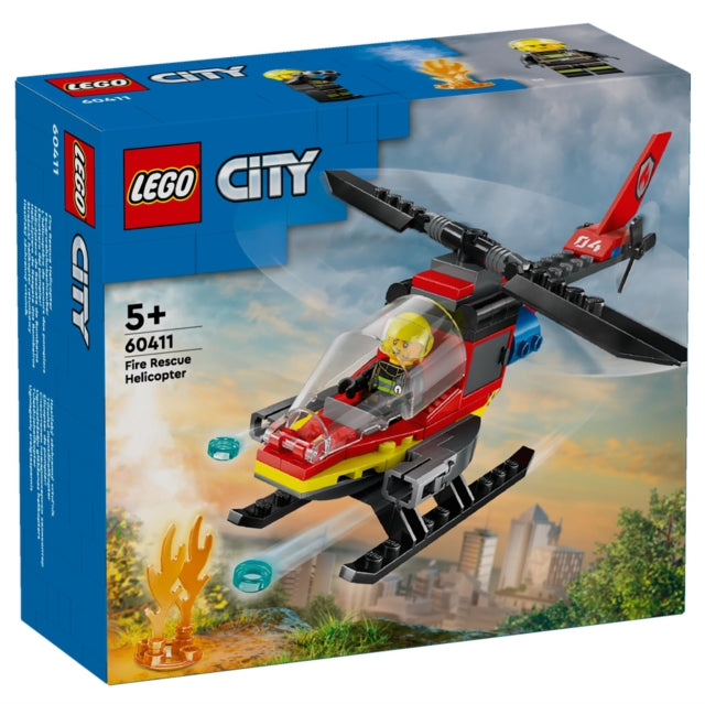 LEGO City 60411 Brandweerhelikopter