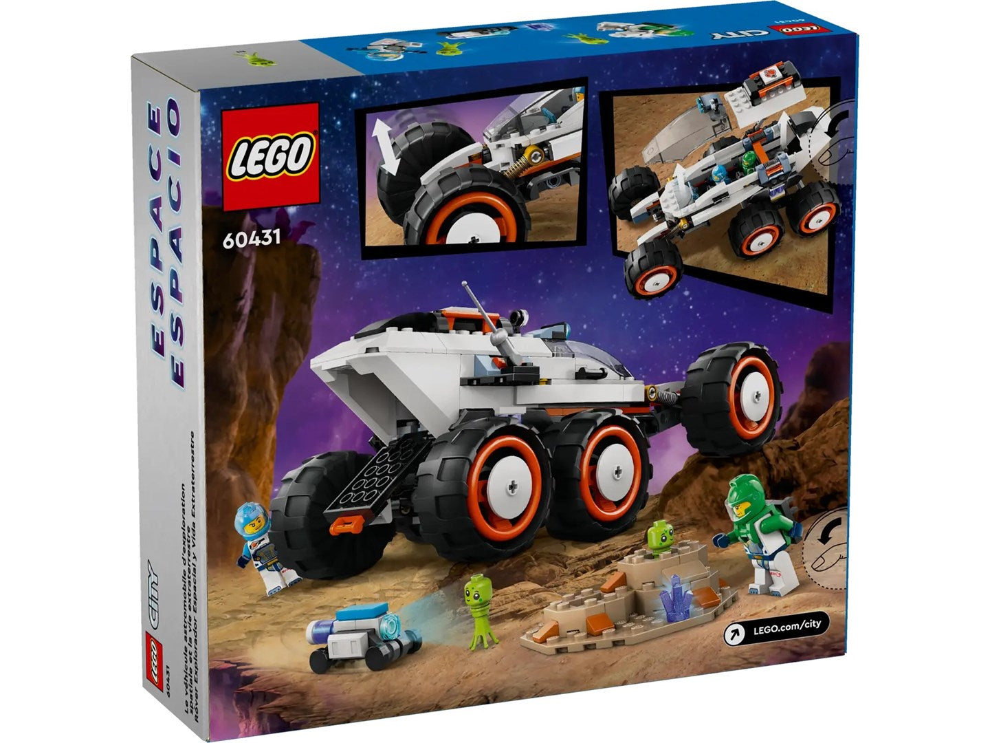 LEGO City 60431 Ruimteverkenner en buitenaards leven